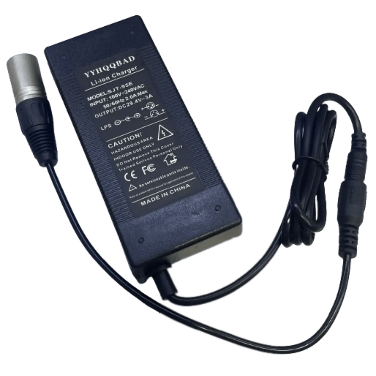 Chargeur pour Trottinette 29.4V 3A Connecteur 4 PIN XLR