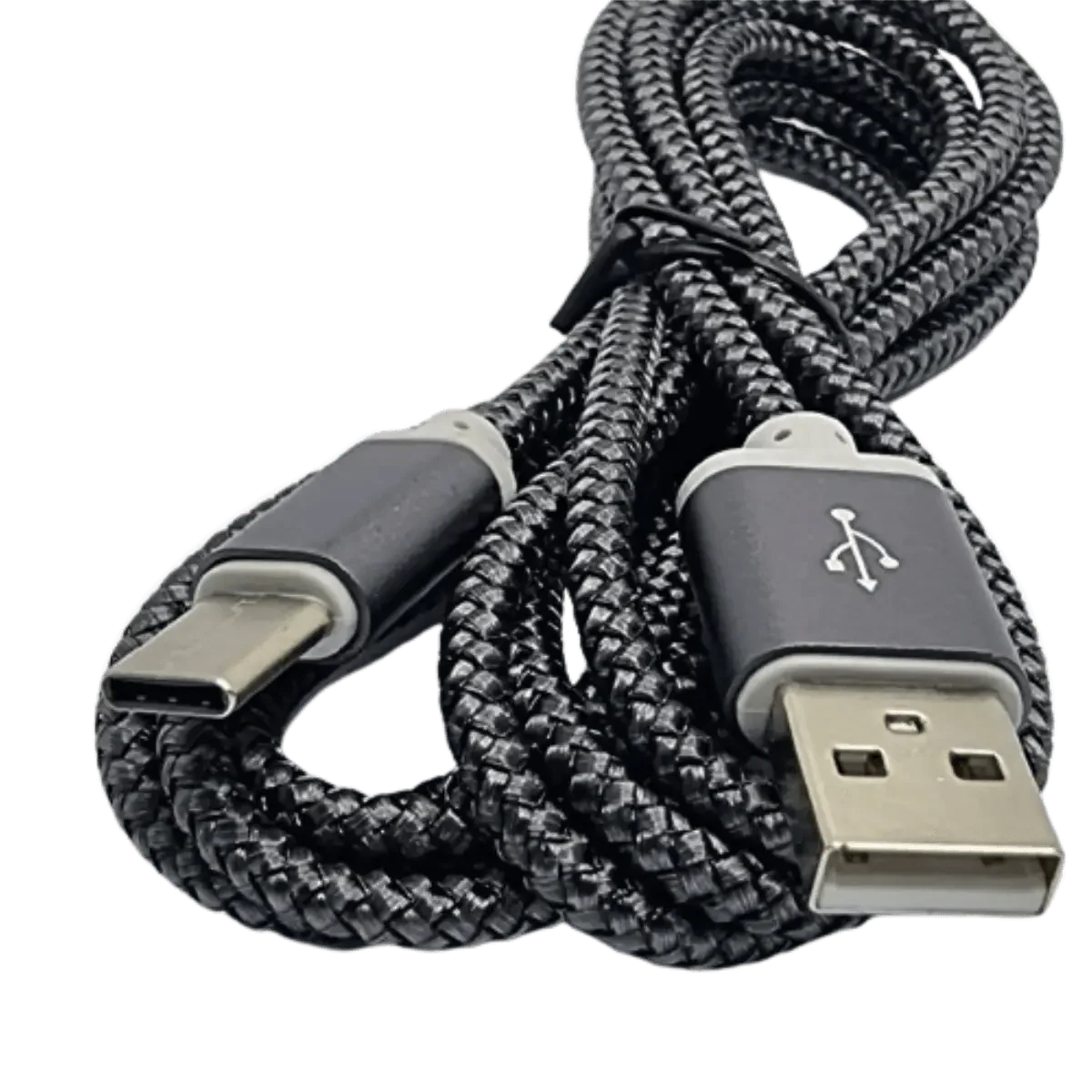 Câble de 2m de Chargement avec Fiche USB-C Longue