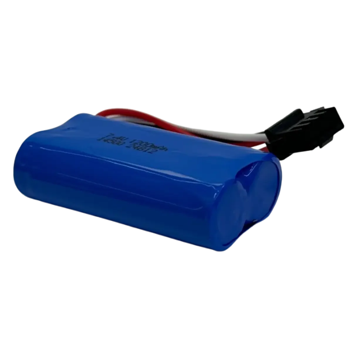 Accumulateur rechargeable 7,4V 1200mAh 2x14500 AA avec connecteur SM-4P