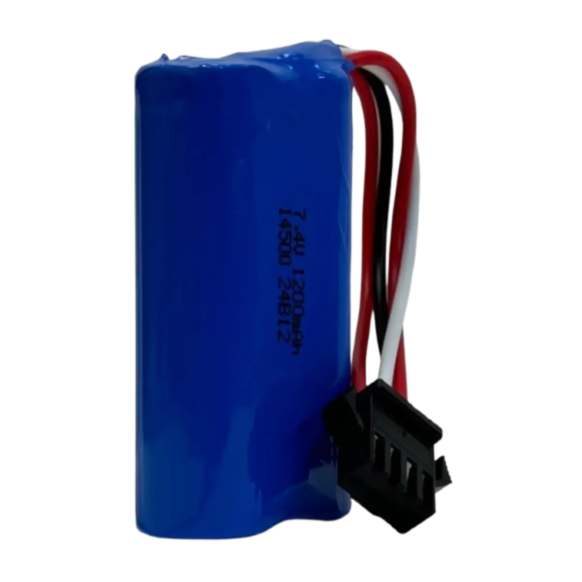 Accumulateur rechargeable 7,4V 1200mAh 2x14500 AA avec connecteur SM-4P