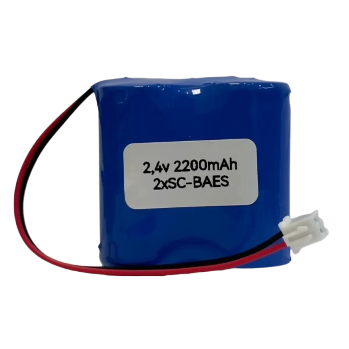 Batterie NiCd 2.4V 2.2Ah avec connecteur