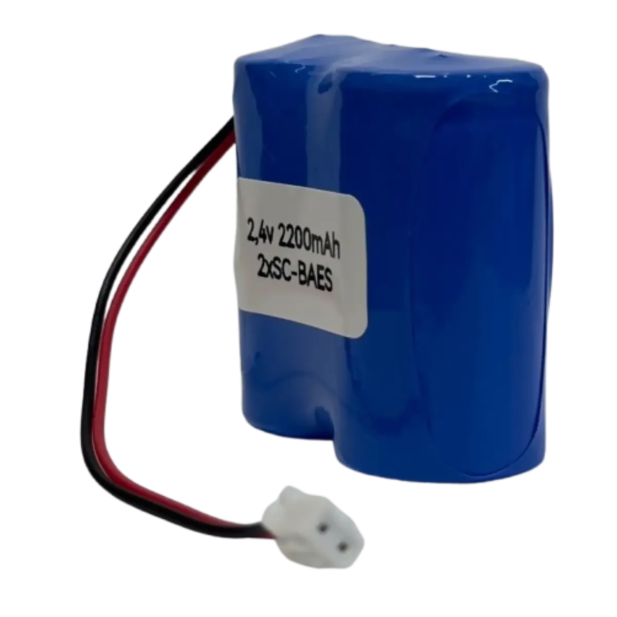 Batterie NiCd 2.4V 2.2Ah avec connecteur