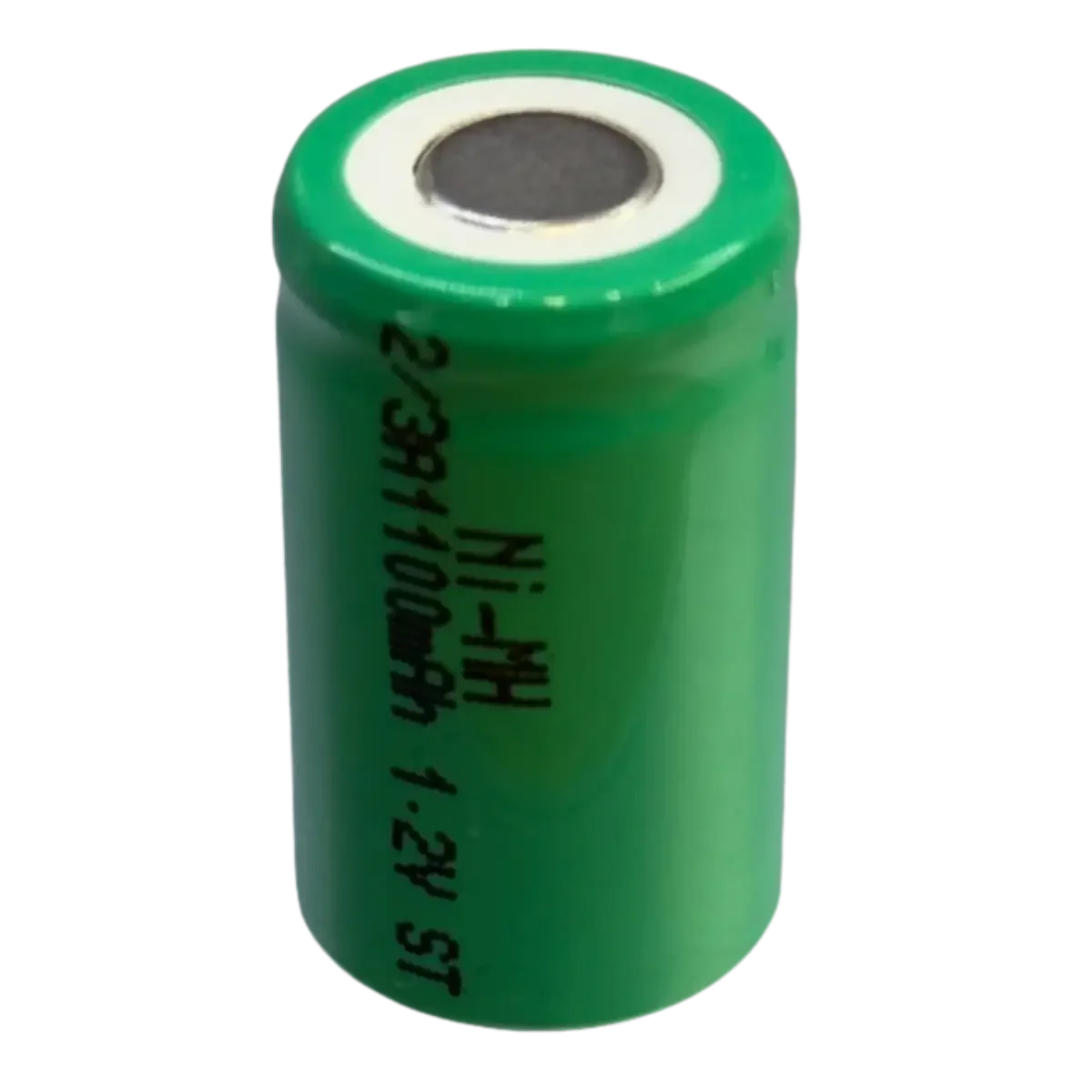 Accu NiMH 1.2V 1100mAh 2/3A standard – Batterie rechargeable plots plats assemblage batterie