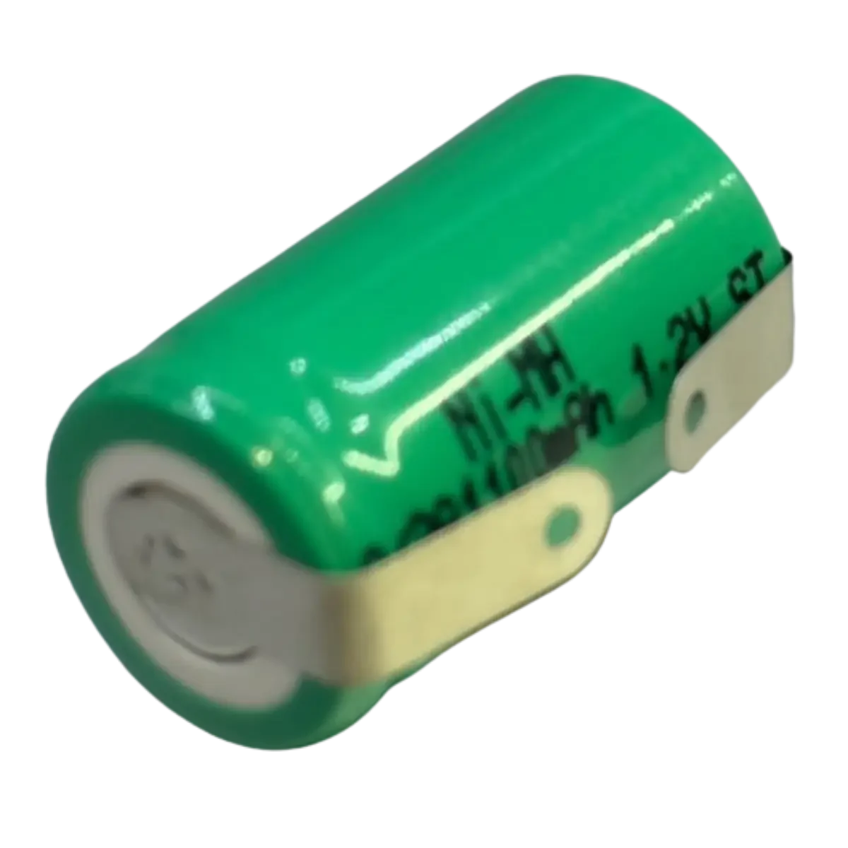 Accu NiMH 1.2V 1100mAh 2/3A à souder – Batterie rechargeable avec languettes assemblage pack