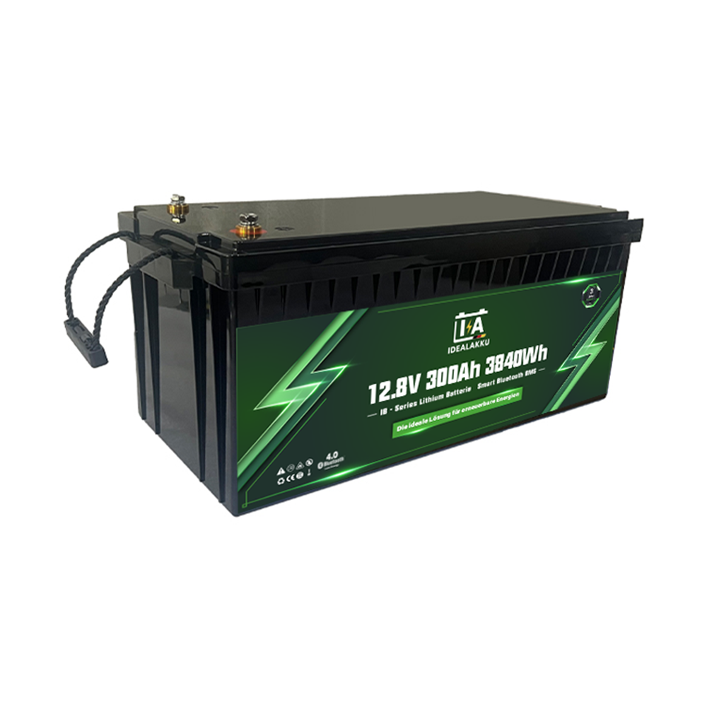 Batterie Lithium LiFePO4 12.8V 300Ah Bluetooth IB-12-300 – Remplacement AGM Gel