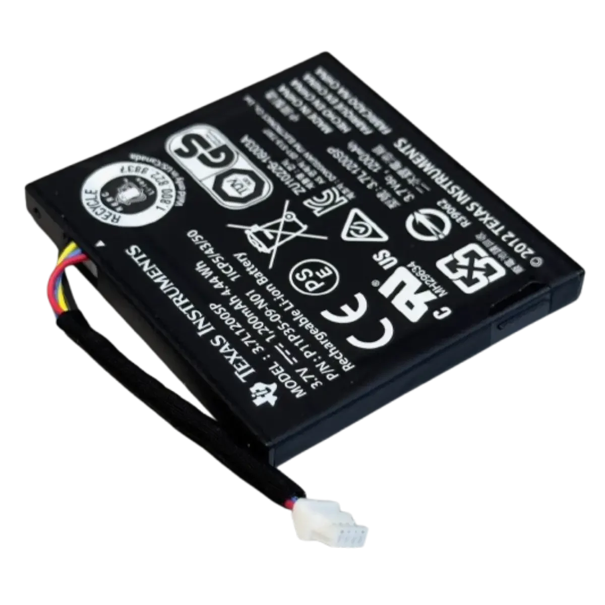 Batterie pour Texas instruments TI-84 C, 84 Silver, 84 Plus étiquette + connecteur