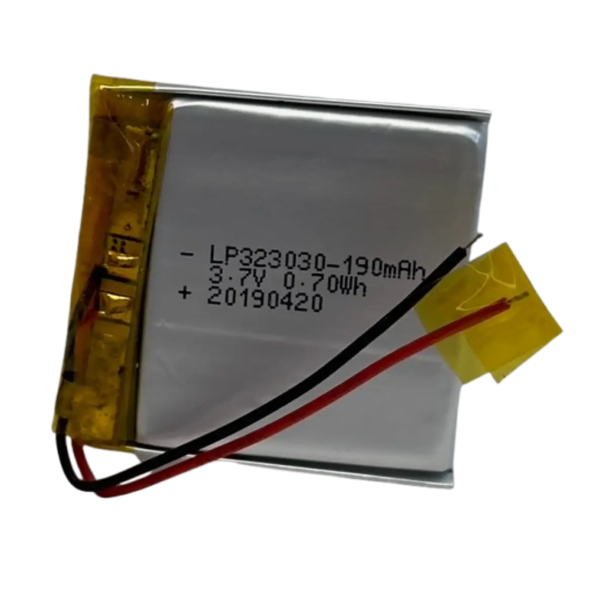 Batterie 323030 - LiPo 3.7V 190mAh