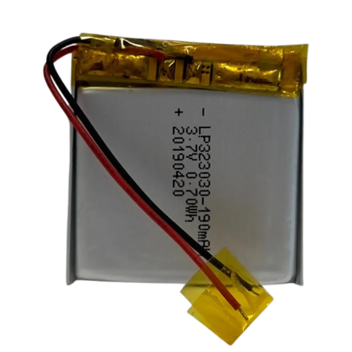 Batterie 323030 - LiPo 3.7V 190mAh