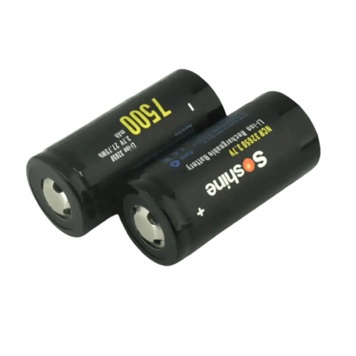 Batterie 32650 Li-ion 3.7v 7500mAh Grande Capacité