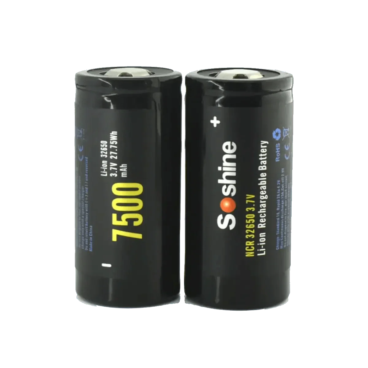 Batterie 32650 Li-ion 3.7v 7500mAh Grande Capacité