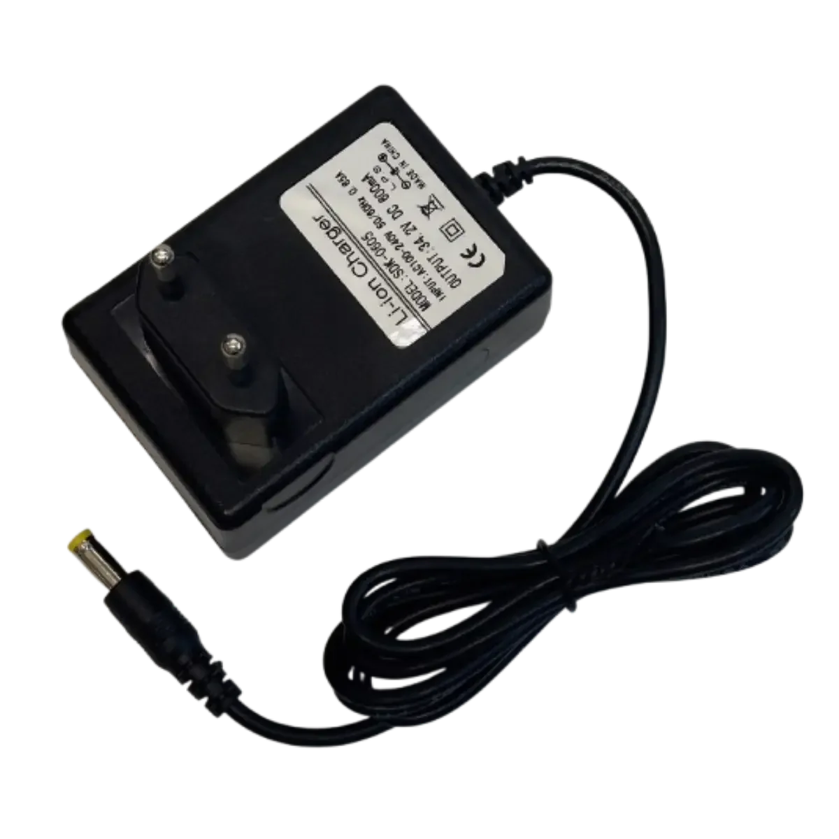 Chargeur Li-ion 34.2V 600mA 5.5x2.5mm