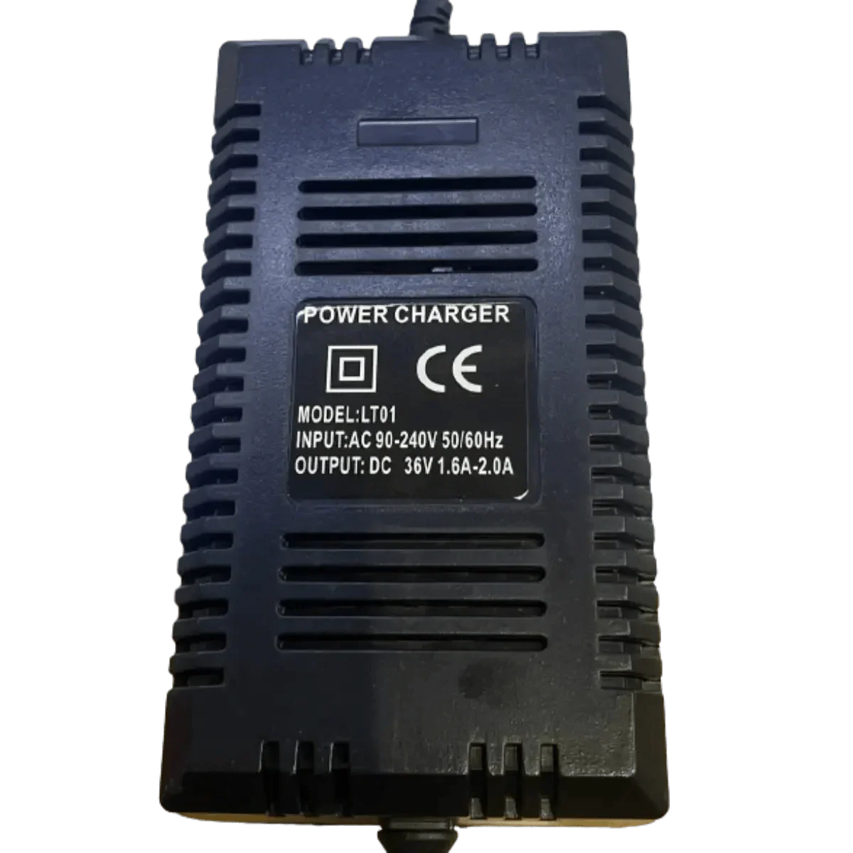 Chargeur 36V 2A écrou 3P pour batteries au plomb