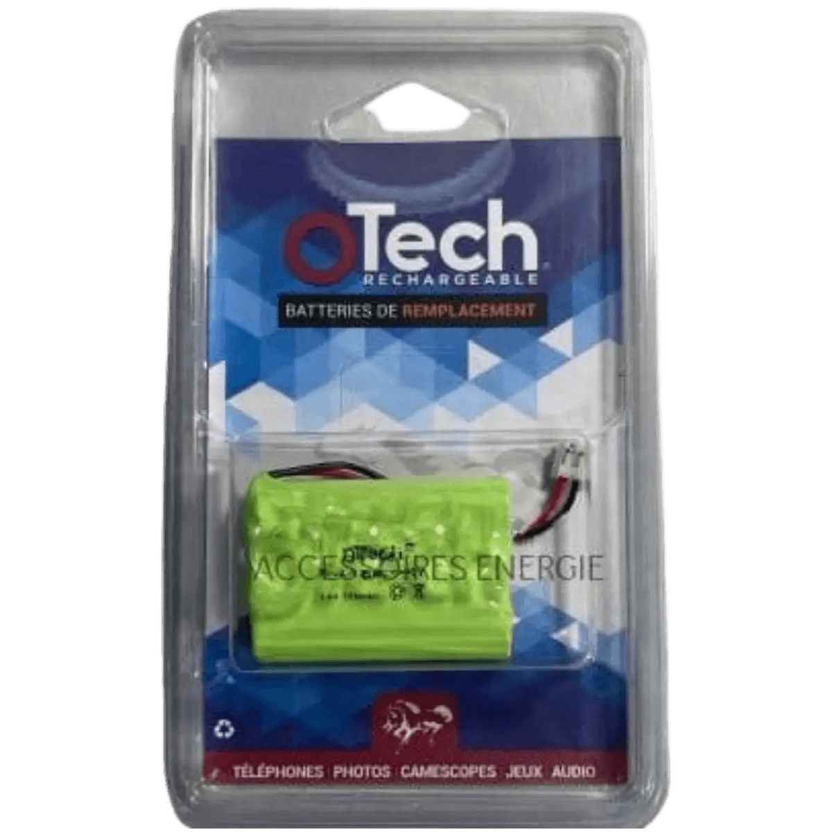 Batterie pour Téléphone sans Fil Doro Matra / Logicom 3.6v Nimh