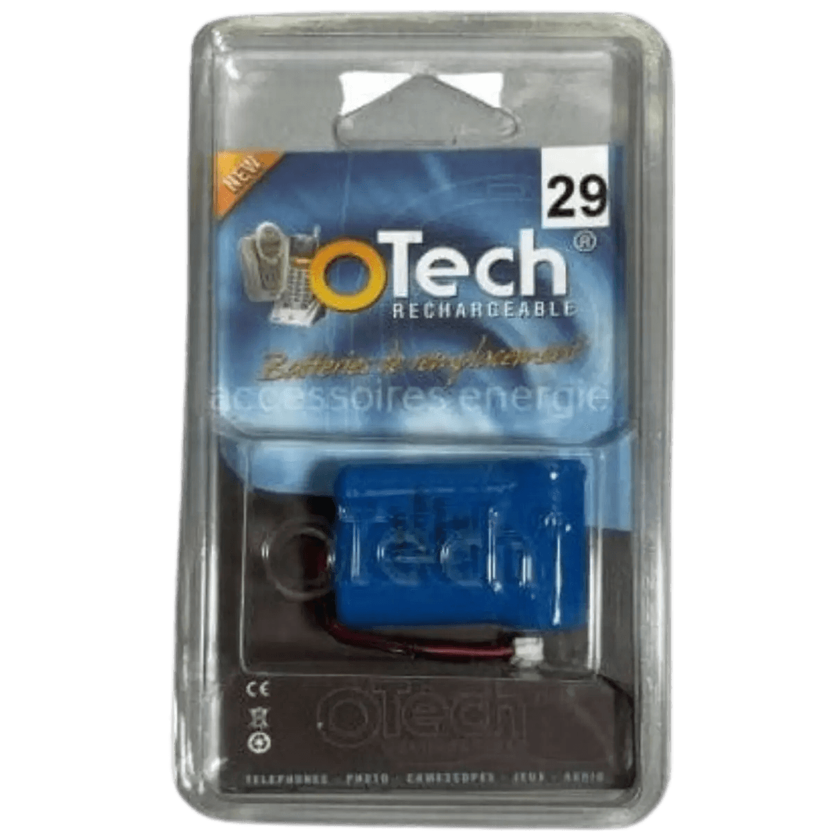 Batterie pour Téléphone sans Fil France Telecom 3.6v Nicd