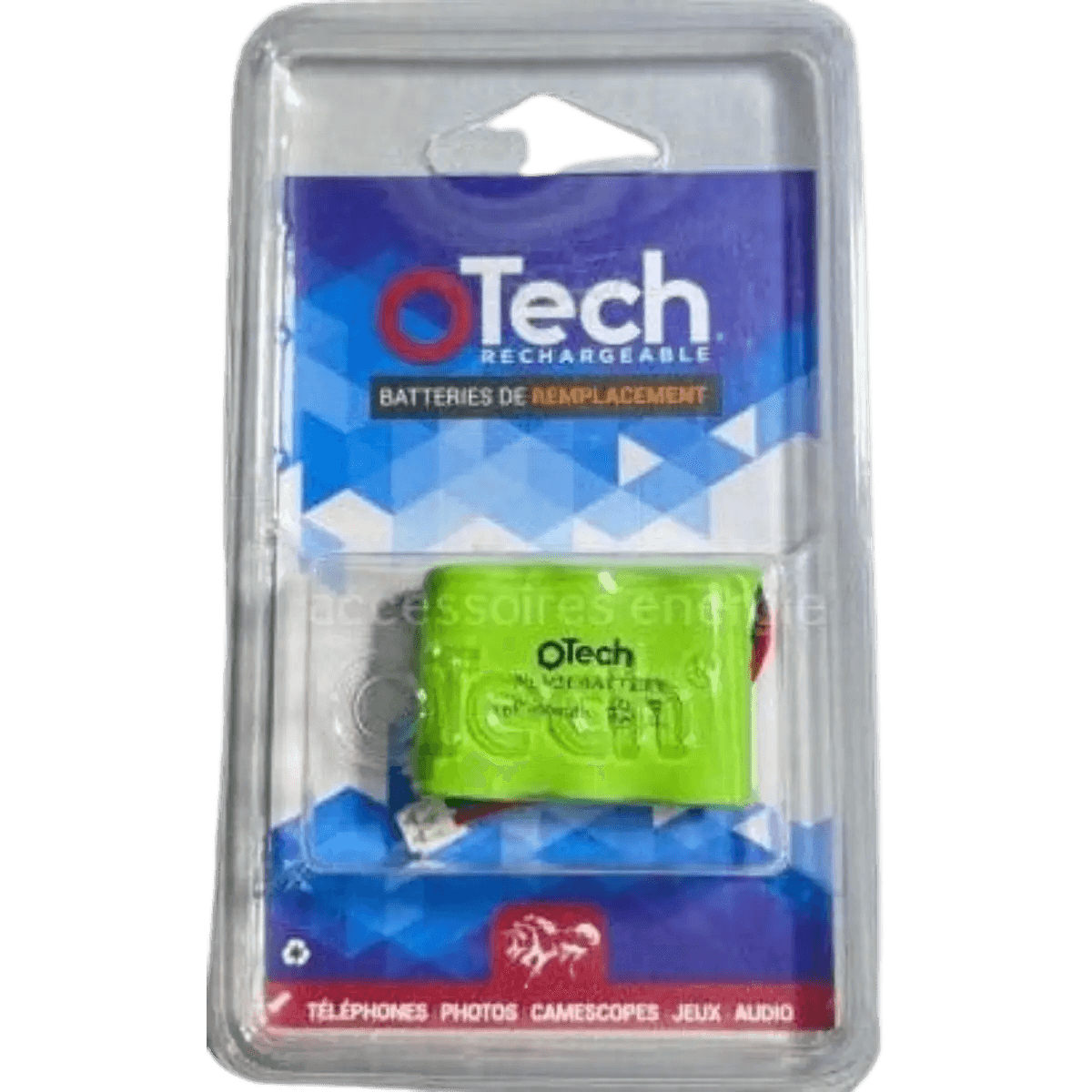 Batterie pour Téléphone sans Fil Logicom 3.6v Nimh