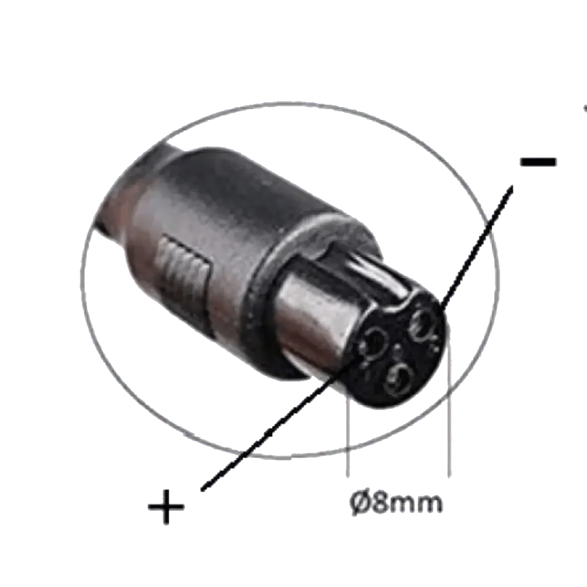 Câble Convertisseur en 3P M8 Hoverboard