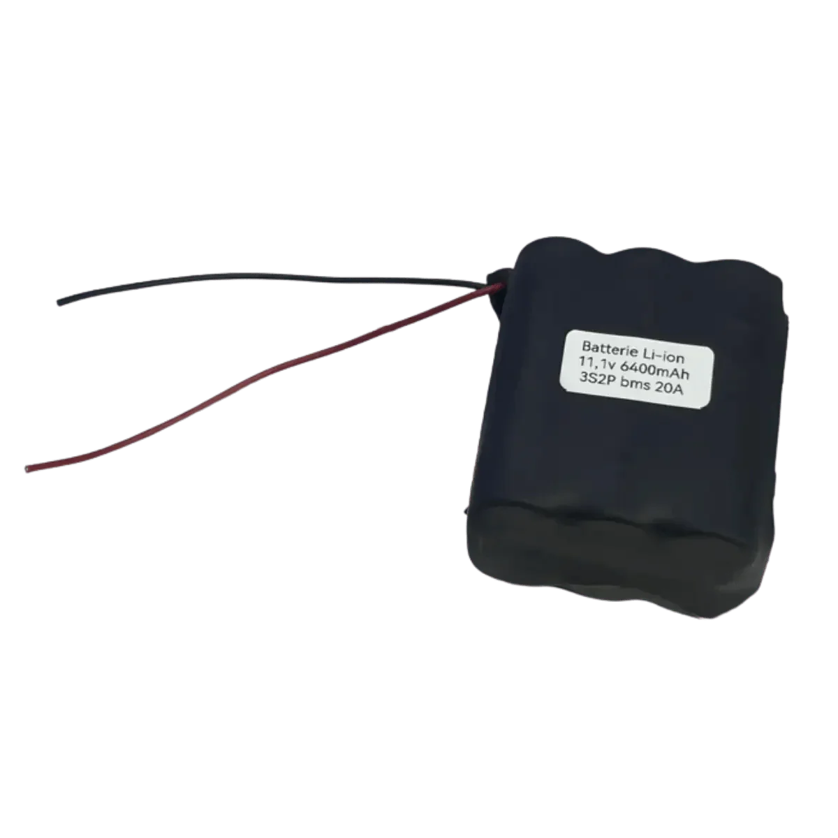 Batterie 3S2P - 11.1V - 6.4Ah - BMS 20A