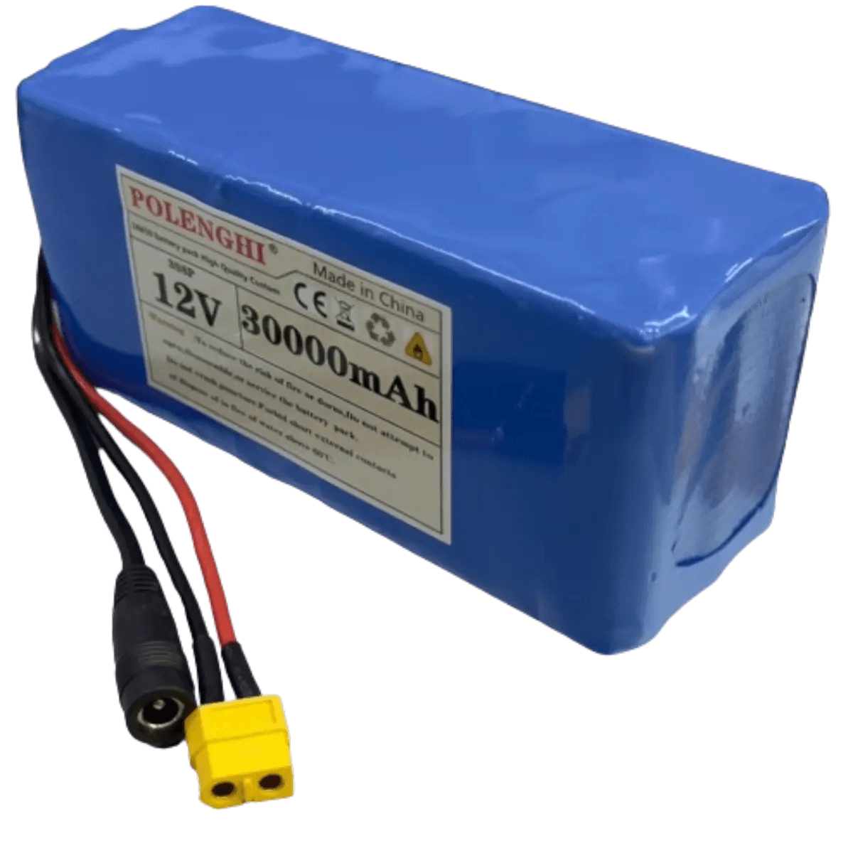 Batterie 3S8P grande capacité Li-ion 12V 30Ah