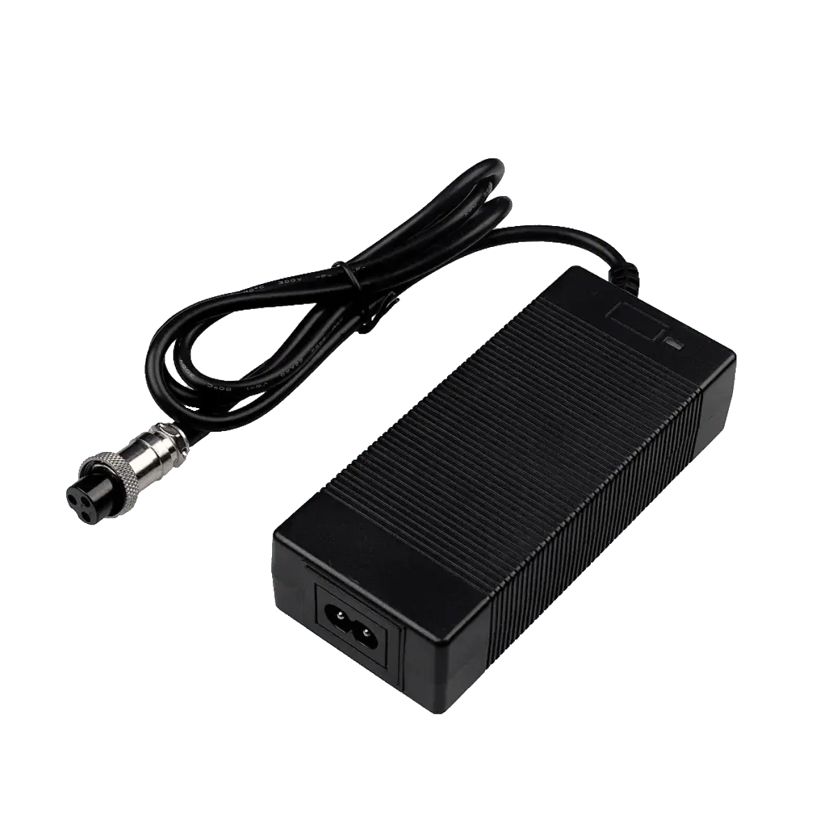 Chargeur de batterie au lithium 42V 2A avec connecteur 3P GX16 écrou