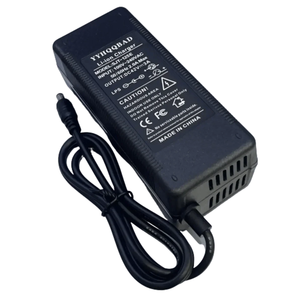 Chargeur 42V 3A fiche 5.5x2.5 mm