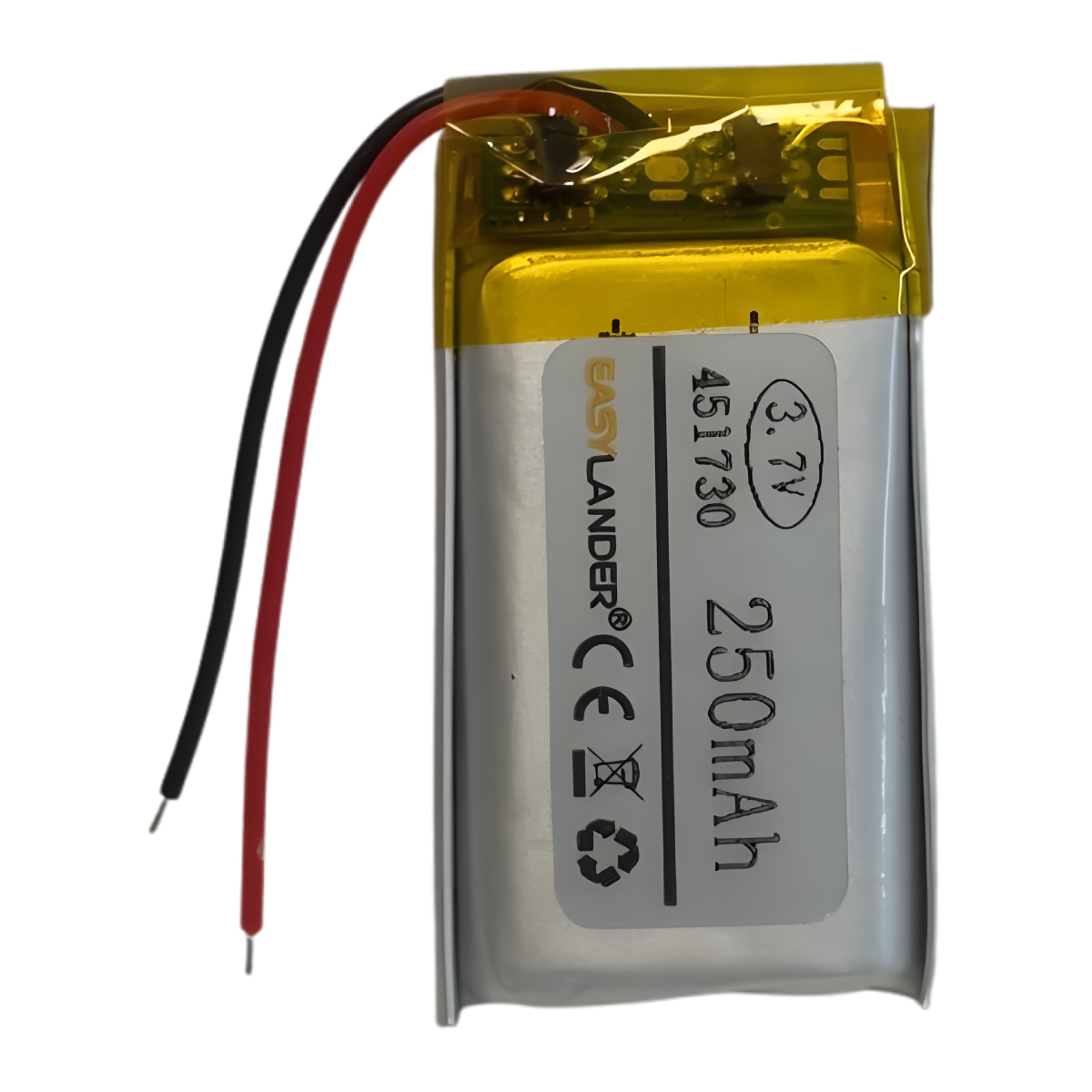 Batterie 451730 LiPo 3.7V 250mAh