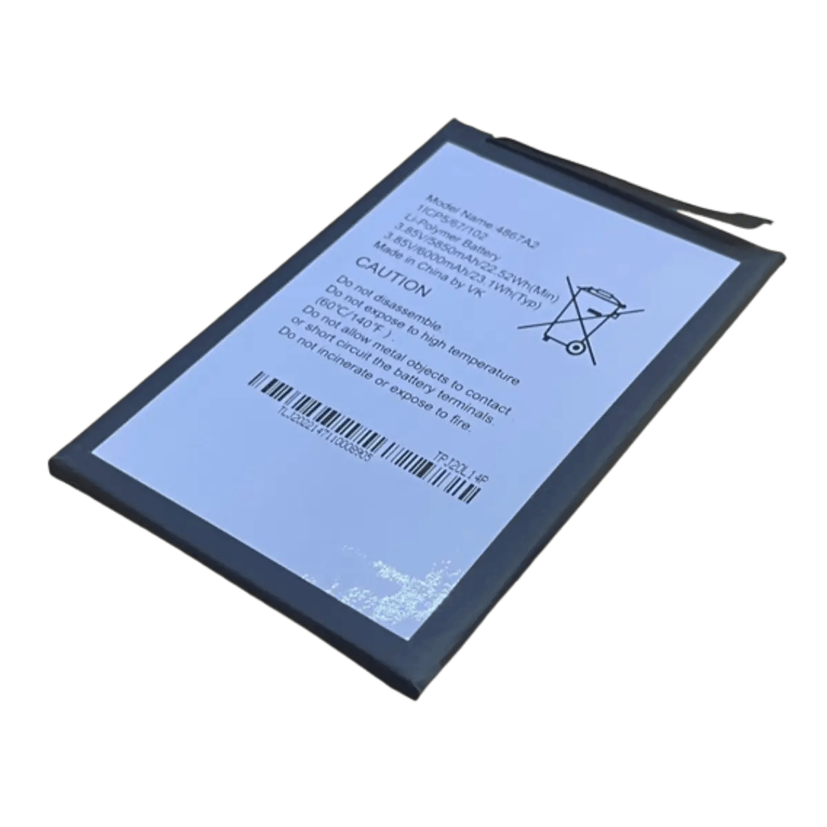 Batterie 4867A2 d'origine pour téléphone Wiko Power U20, U30