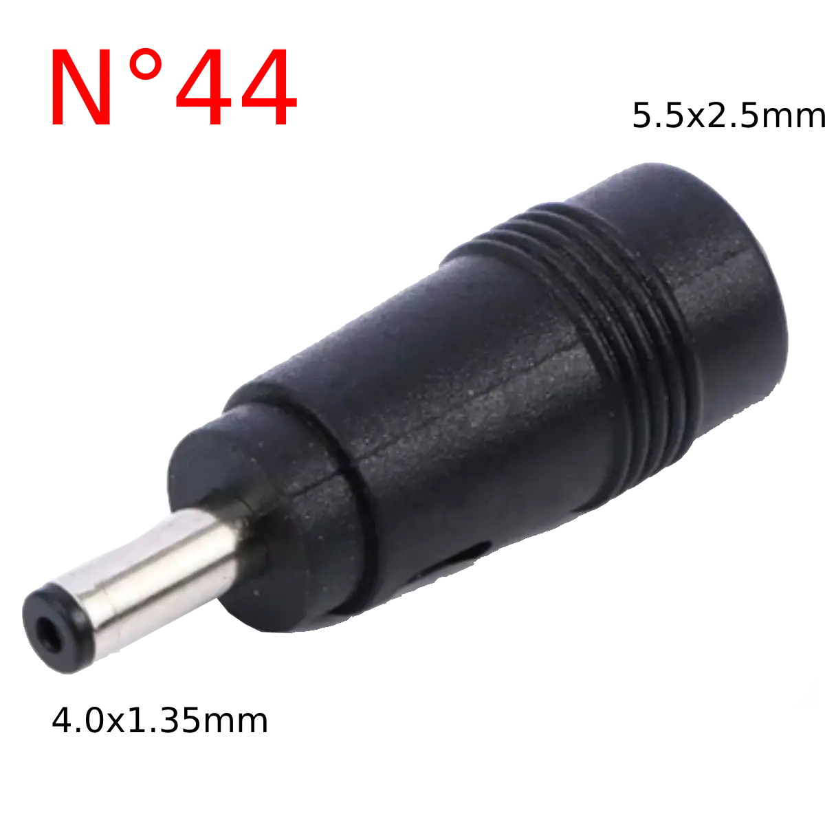 Input 5.5x2.1mm adapter plug converter
