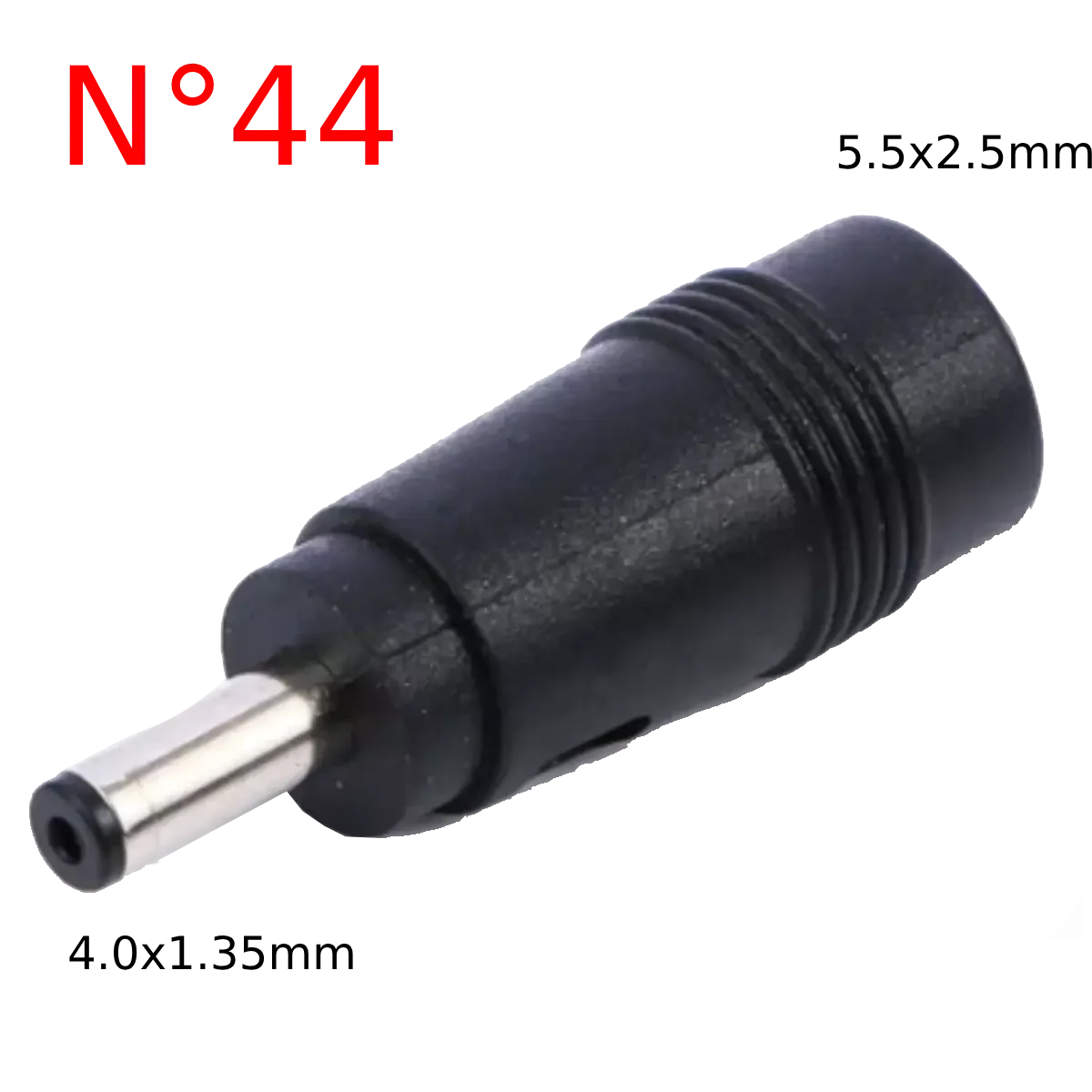 Convertisseur de fiches d'adaptation Input 5.5x2.1mm Accessoires Energie