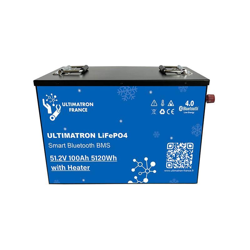 Batterie connectée Lithium LiFePO4 51.2V 100Ah avec chauffage, série ULM