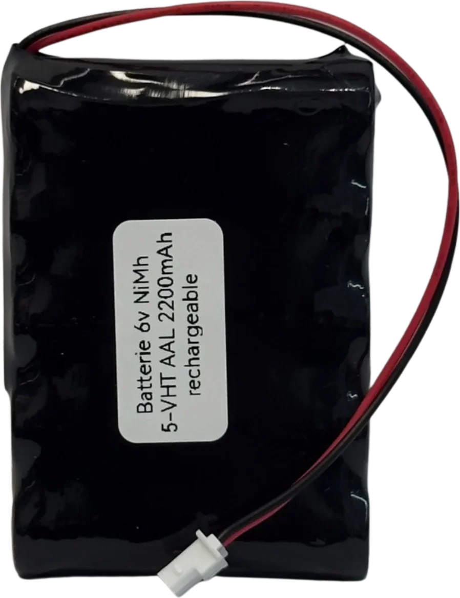 Batterie 6V 2.2Ah Ni-MH pour Alarme Surtec Venus OTech