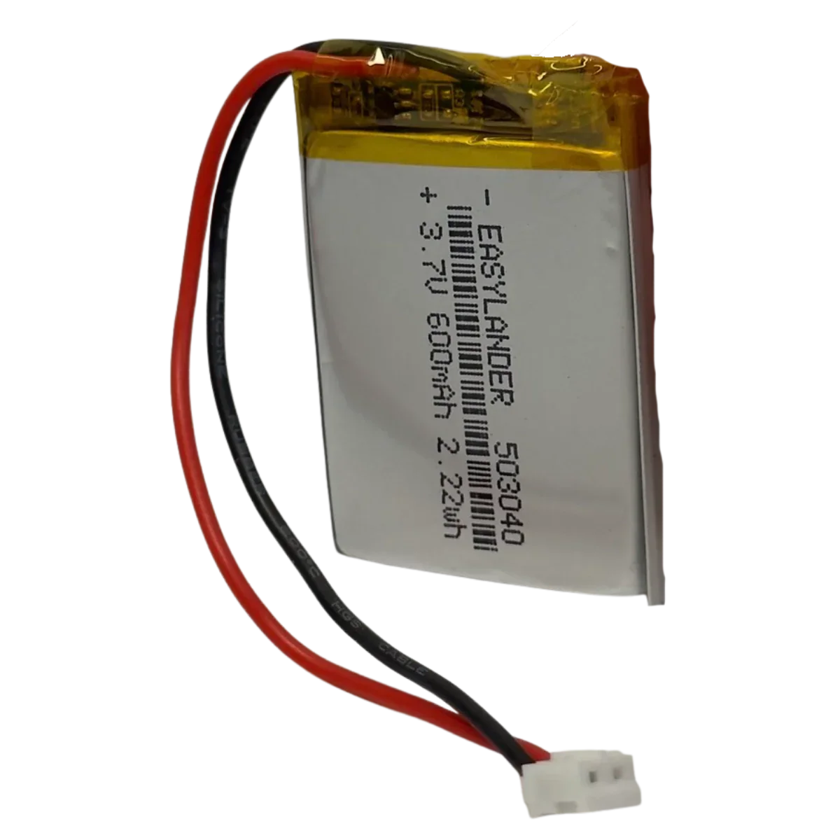 Batterie 503040 LiPo 3.7V 600mAh pour boîte à histoire Lunii OTech