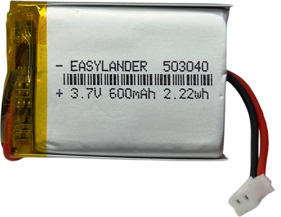 503040 LiPo 3,7V 600mAh Akku für Lunii Story Box