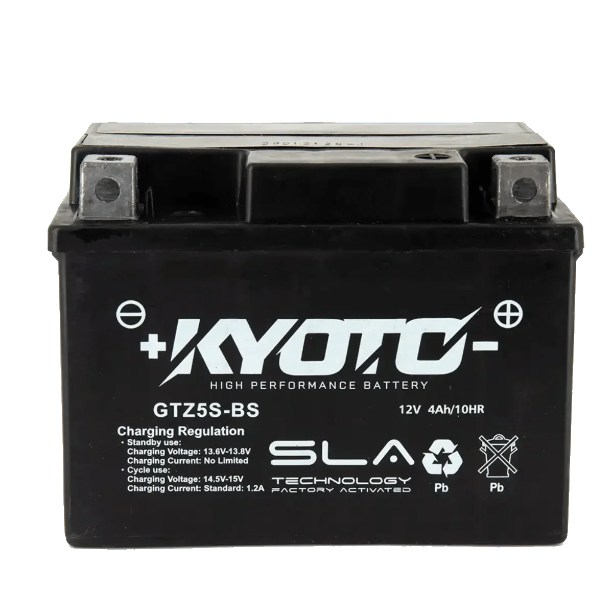 Batterie Moto KYOTO GTZ5S-BS 12V AGM – Sans Entretien Prête à l'Emploi