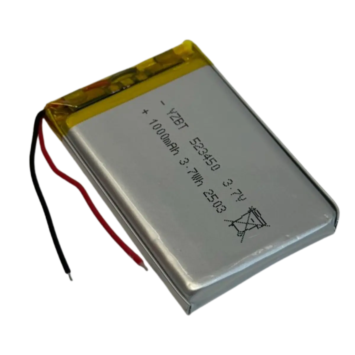 Batterie 523450 LiPo 3.7V 1000mAh