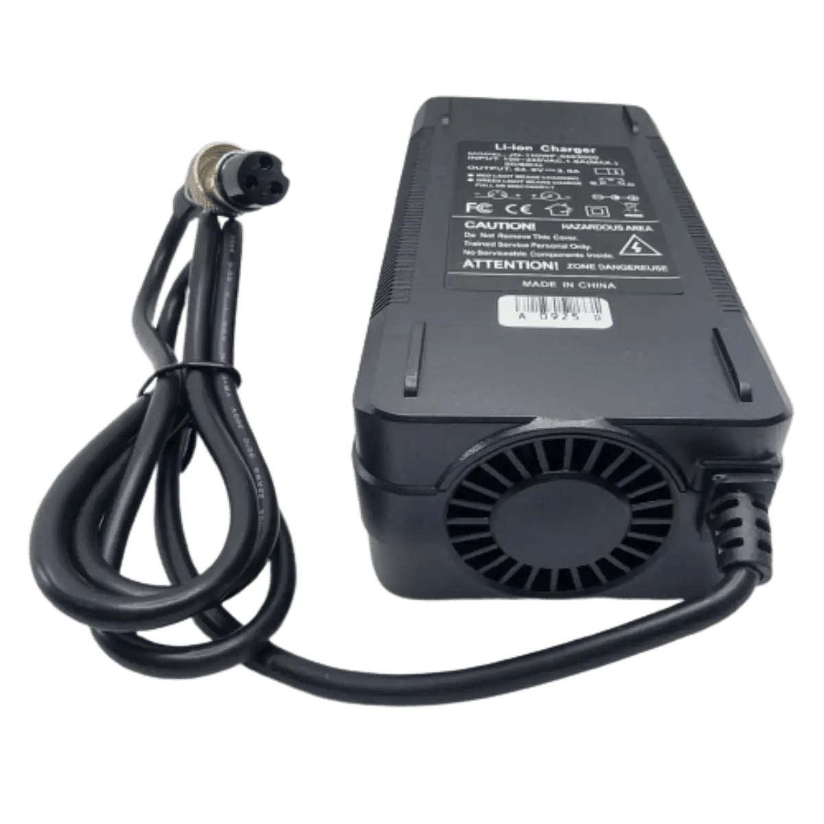 Chargeur 54.6v 3A Li-ion XLR 3 Pins Ecrou