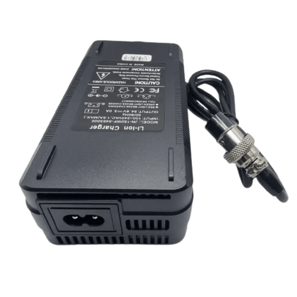 Chargeur 54.6v 3A Li-ion XLR 3 Pins Ecrou