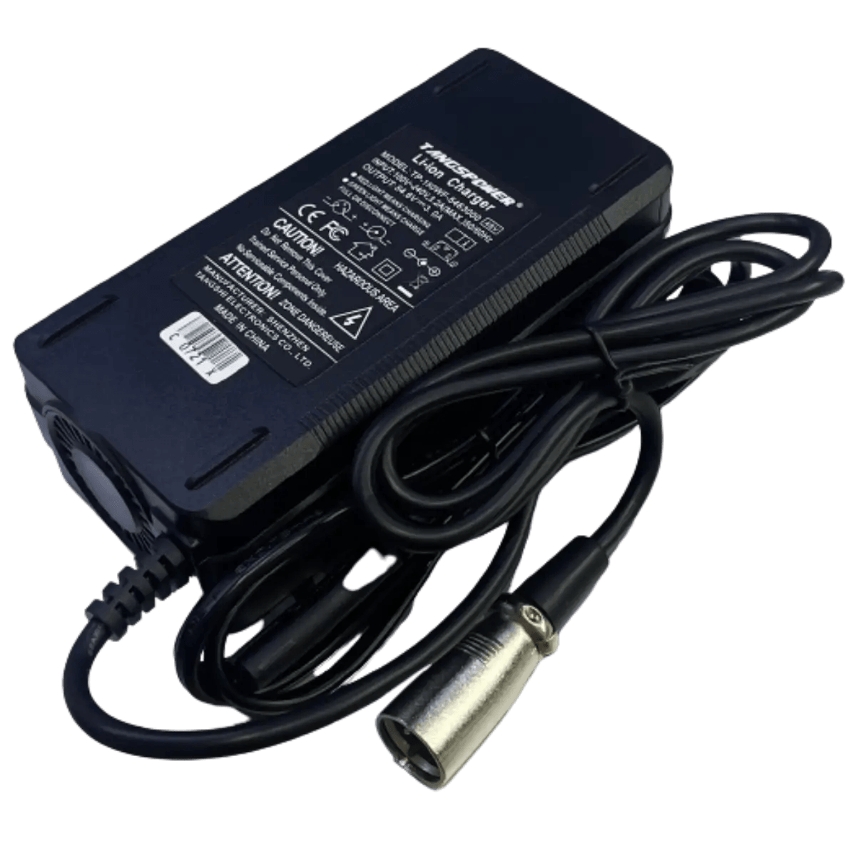 Chargeur 54.6v 3A Li-ion XLR 3 Pins