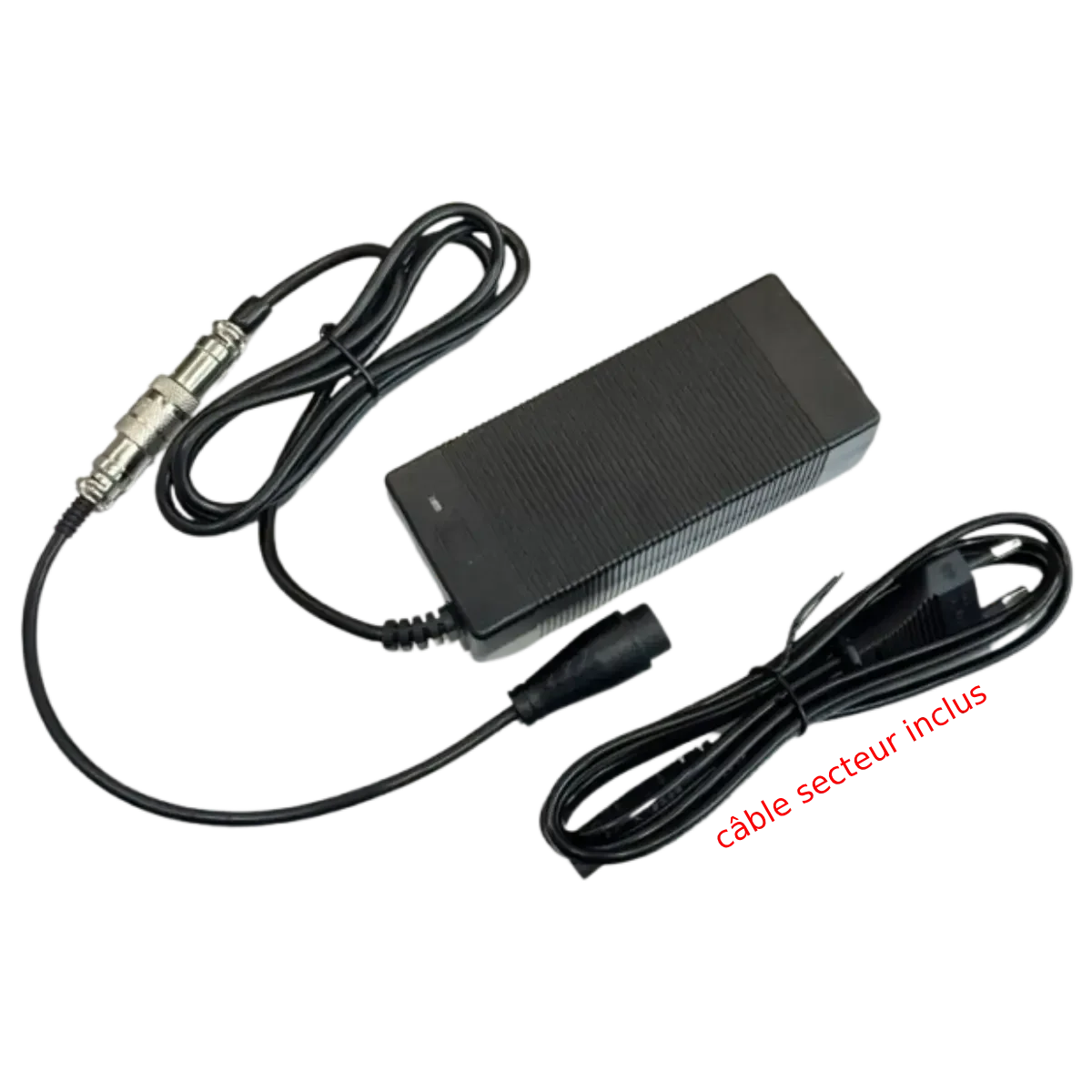 Chargeur 54.6V 2A LP16-3 pour trottinette DualTron 48V