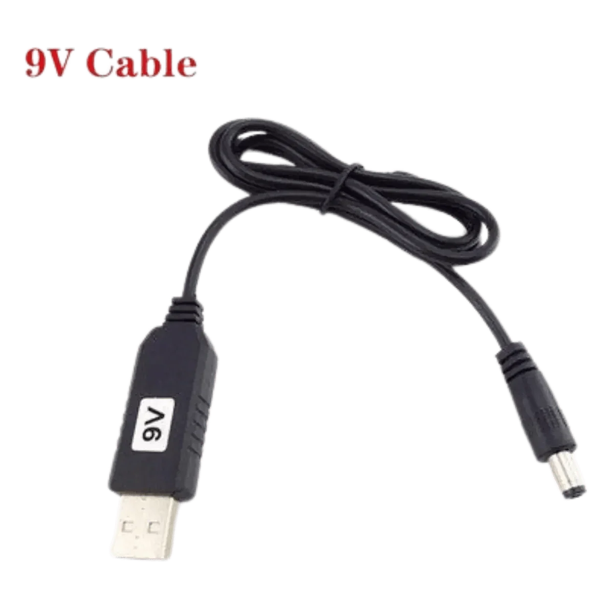 Cäble USB 5v sortie 9v vers fiche jack DC 5.5 x 2.1mm - Accessoires Energie