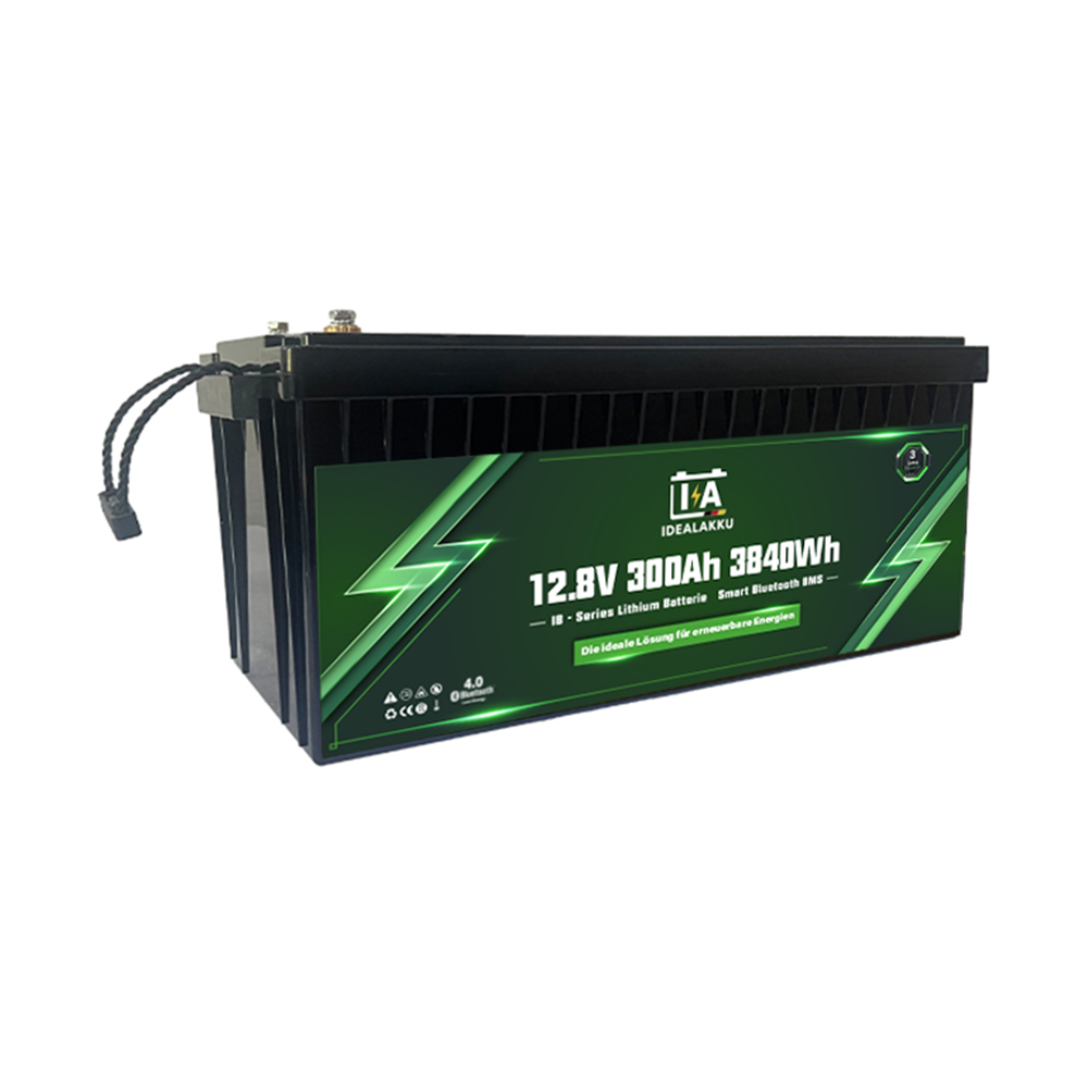 Batterie Lithium LiFePO4 12.8V 300Ah Bluetooth IB-12-300 – Remplacement AGM Gel