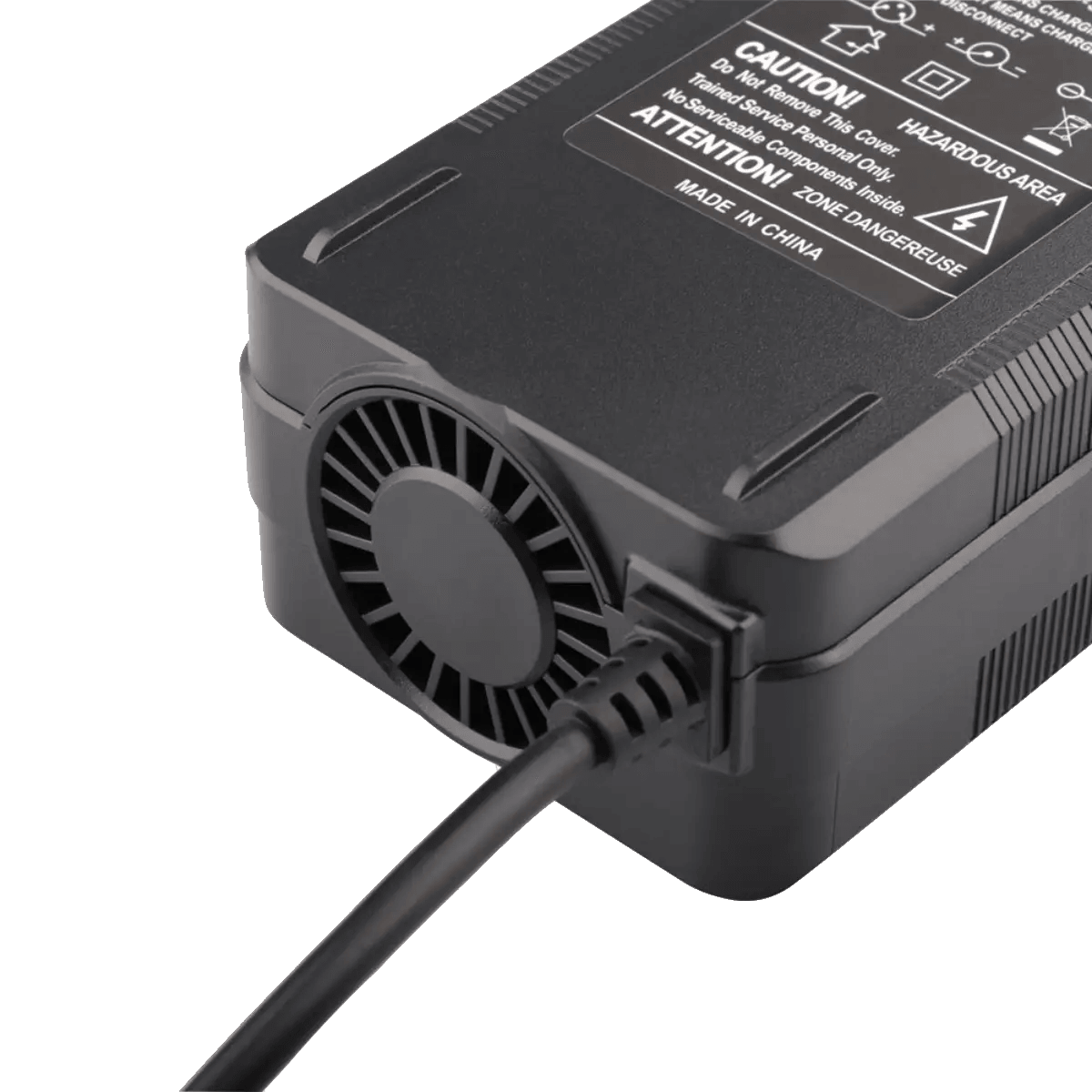 Chargeur 67.2v 2A Connecteur XLR écrou 3 contact