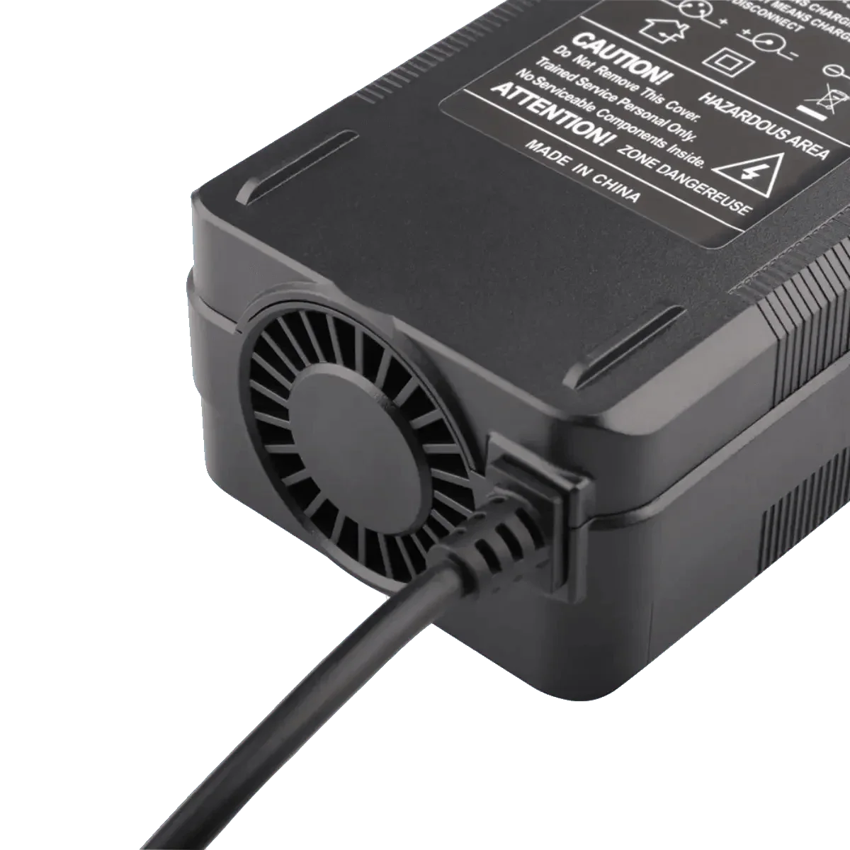 Chargeur 67.2v 2A Connecteur XLR écrou 3 contact