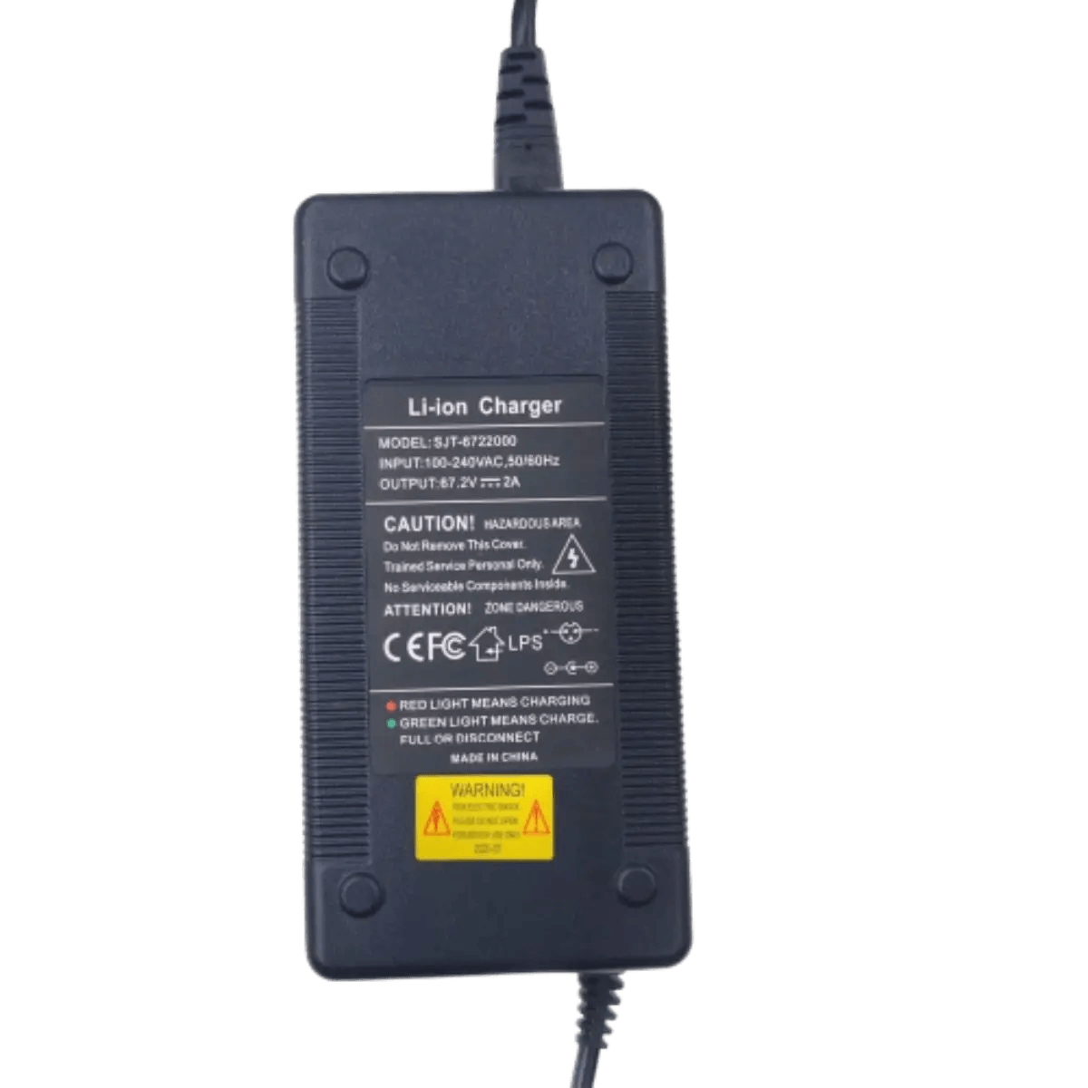 Chargeur 67.2v 2A Connecteur Gx16  3 Points