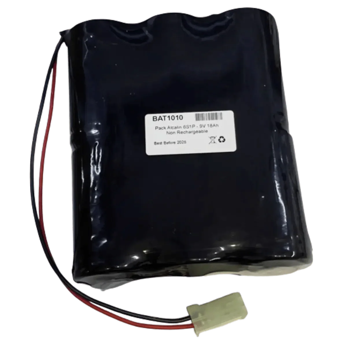 Pile Alcaline 9V 18Ah BAT1010 – Compatible Alarme Silentron