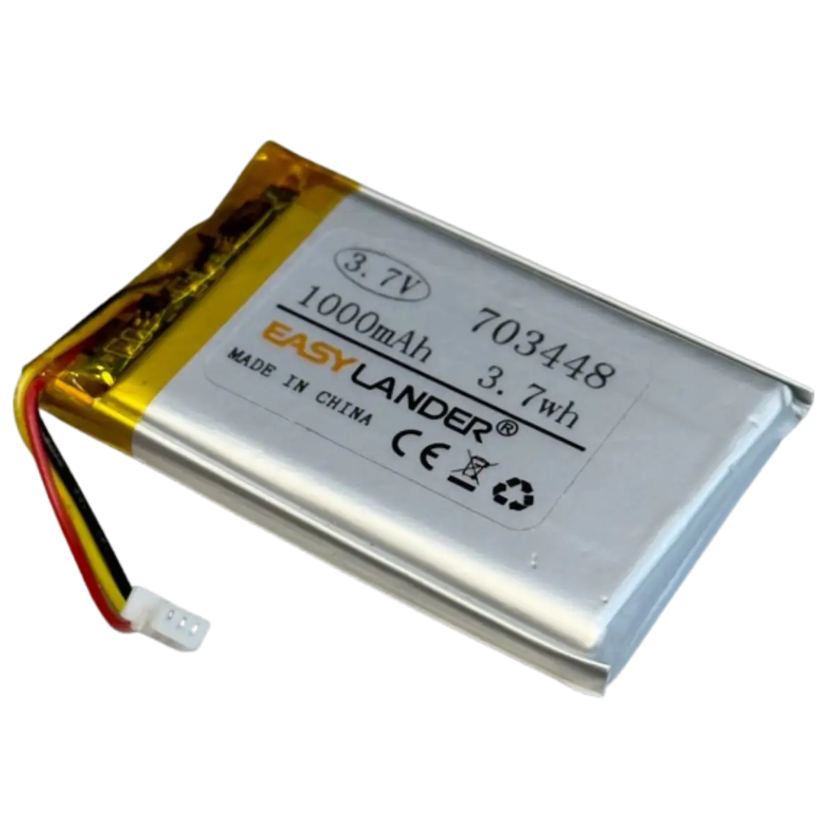 Batterie Li-Po 3.7V 1000mAh - 703448