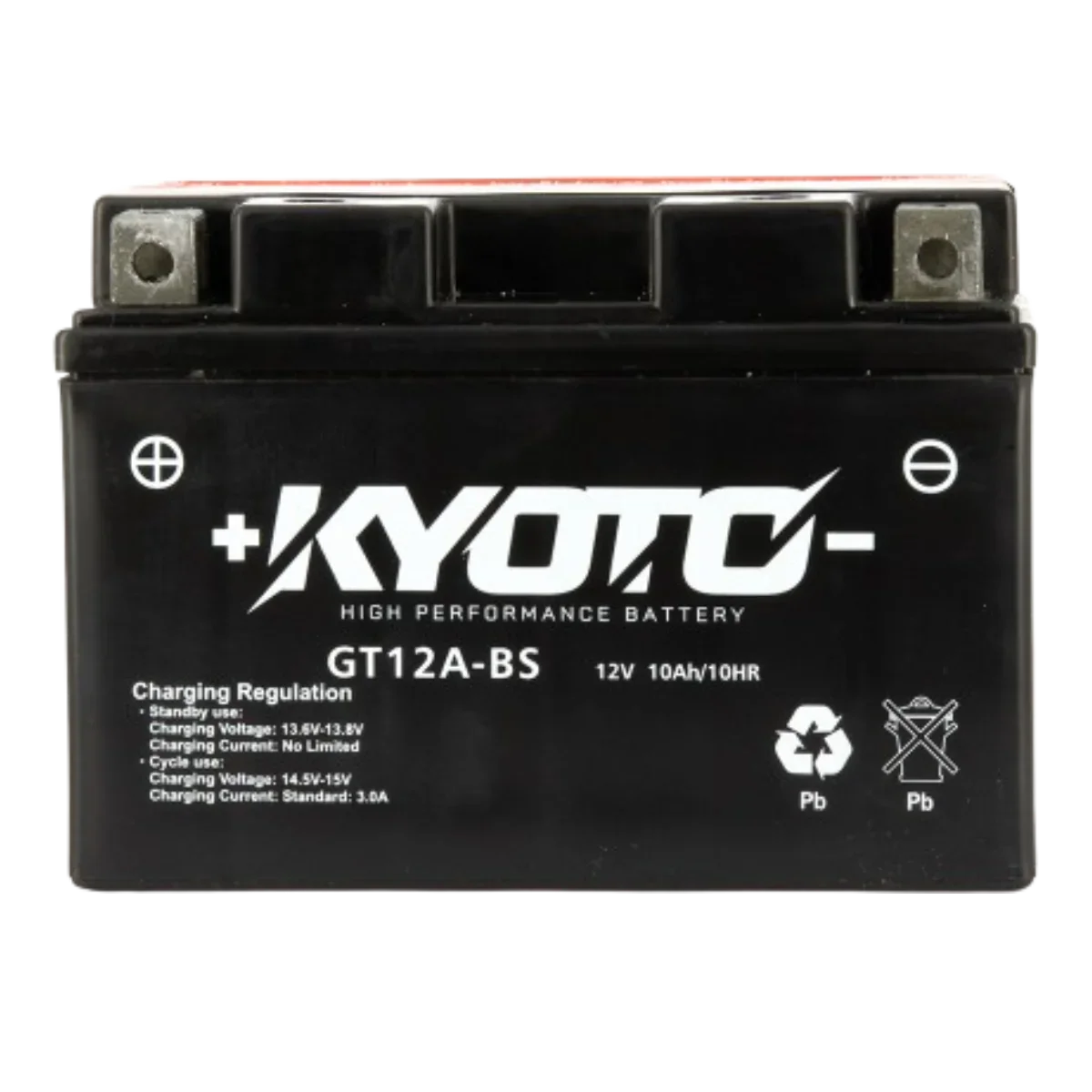 Batterie Kyoto 12V GT12A-BS AGM Sans Entretien Livrée avec pack acide KYOTO