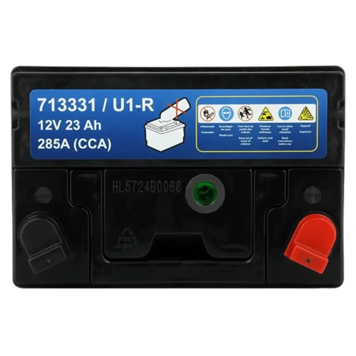 Batterie KYOTO U1-R 12V SLI – Scellée Sans Entretien (Motoculture / PowerSport)