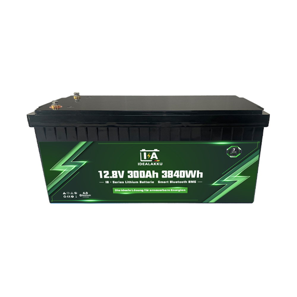 Batterie Lithium LiFePO4 12.8V 300Ah Bluetooth IB-12-300 – Remplacement AGM Gel