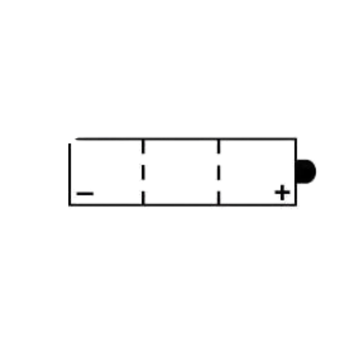 Batterie Yuasa 6N6-3B-1 Conventionnelle Avec Entretien - Livrée Sans Acide YUASA