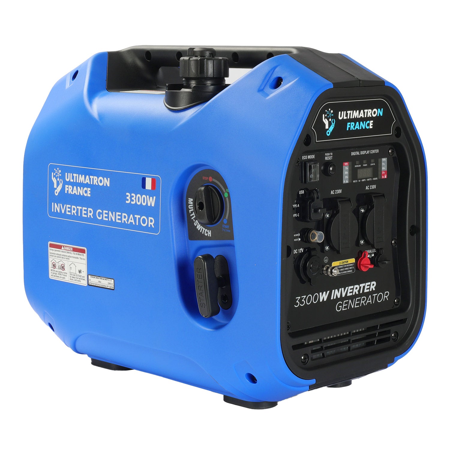 Groupe électrogène essence ULTIMATRON ULT-3300-EU – 3000W / 3300W